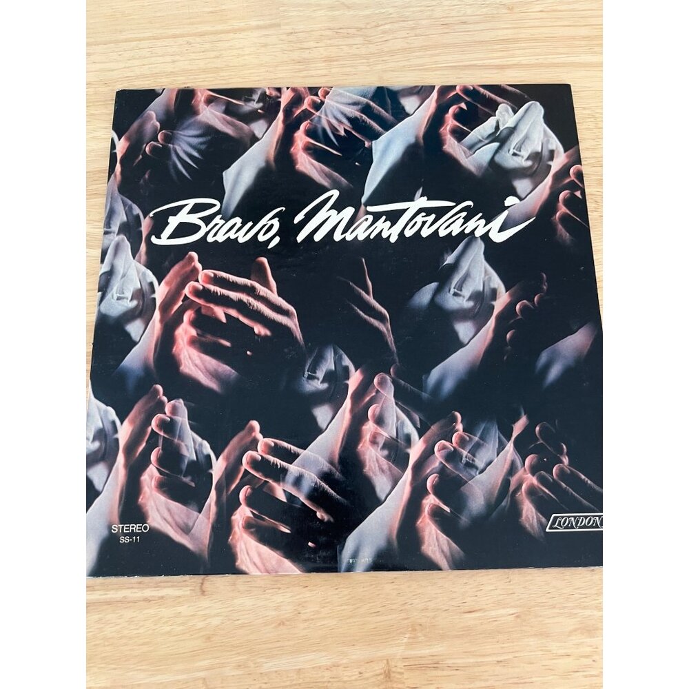 Bravo, Mantovani Stereo Vinyl Record London Records SS 11 Vintage Album